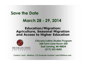 Migration education conference 2014 save the date